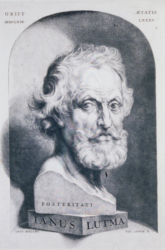 Portrait of Jan Lutma the Elder (Posteritati), Иоганнес Лутма, после 1669