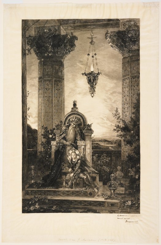 King David, Félix Bracquemond, 1883