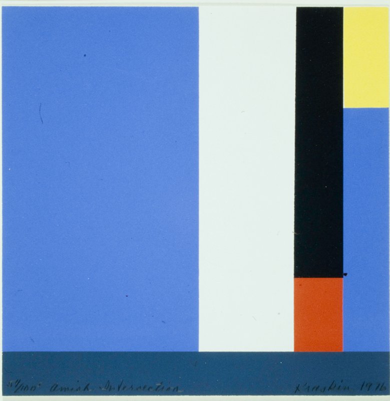 Amish Intersection, Sandra Kraskin, 1976