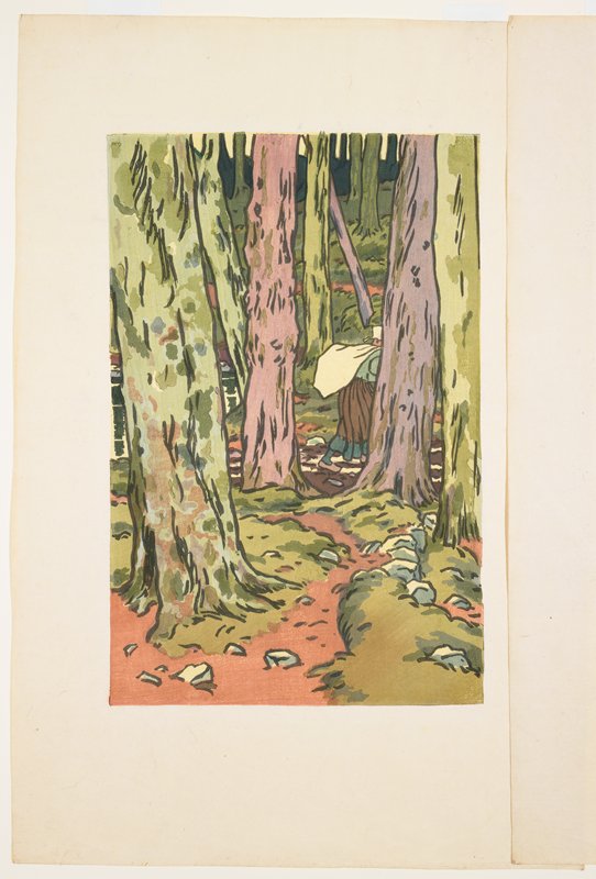 Washing Beneath the Trees, Loguivy, Henri Rivière, 1894