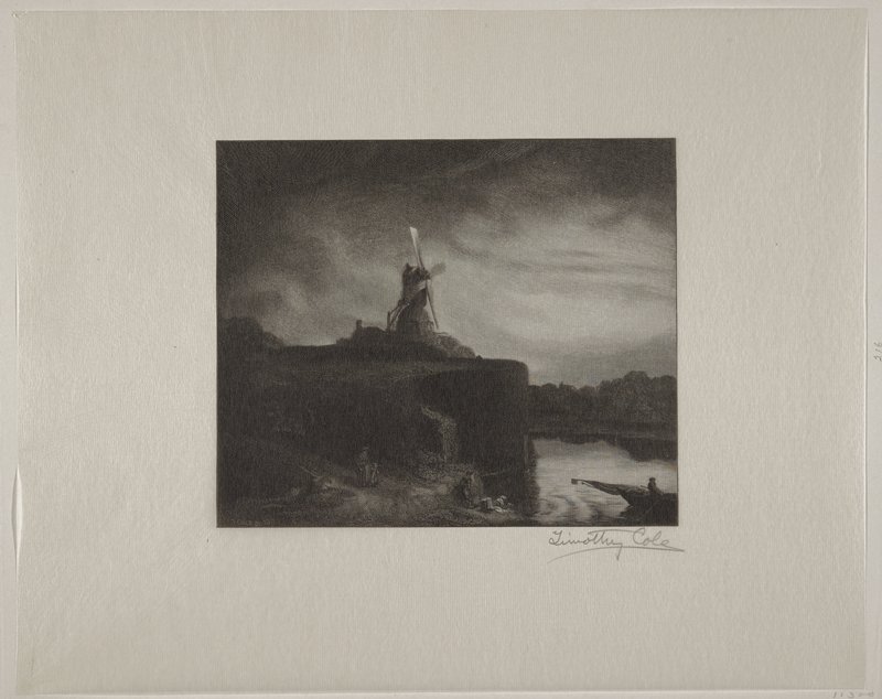 The Mill (small block), Timothy Cole, 1912