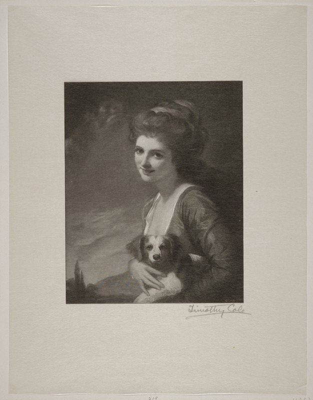 Lady Hamilton as Nature, Timothy Cole, 1911