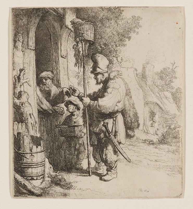 The Rat-Poison Peddler by Rembrandt van Rijn