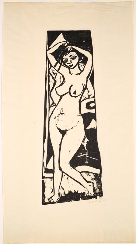 Stehende, Erich Heckel, 1912
