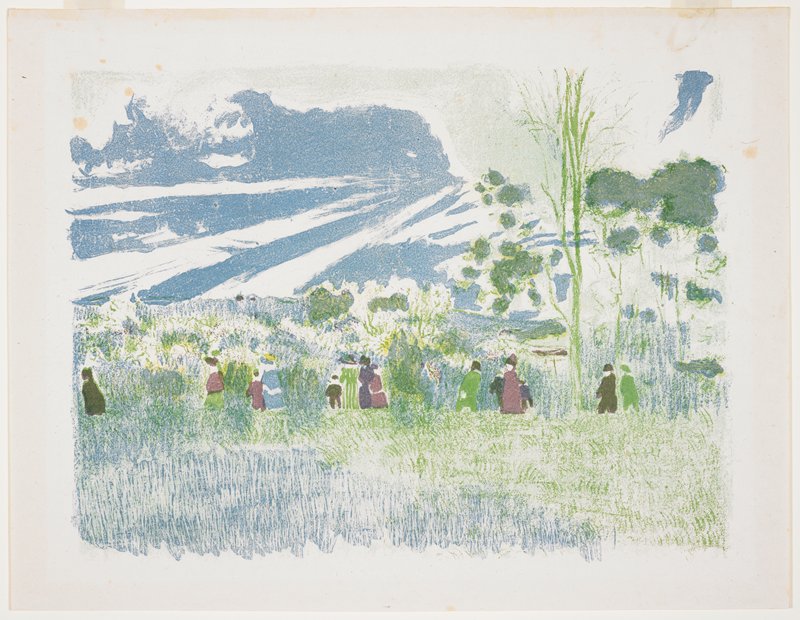 Across the Fields, Edouard Vuillard, 1899