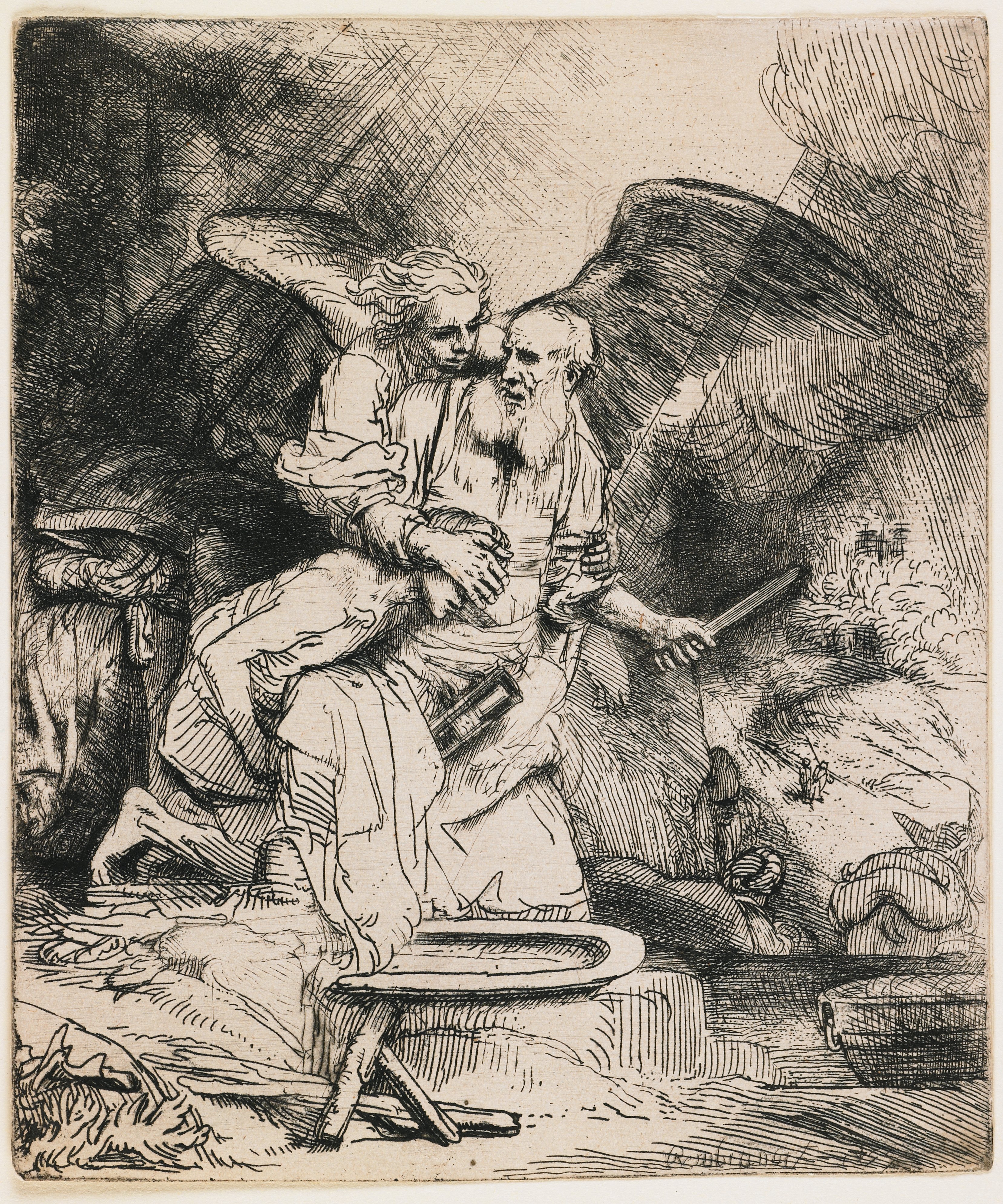 The Sacrifice of Isaac, Rembrandt van Rijn | Mia