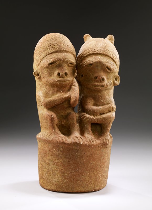 Pair of Figures, Sokoto artist