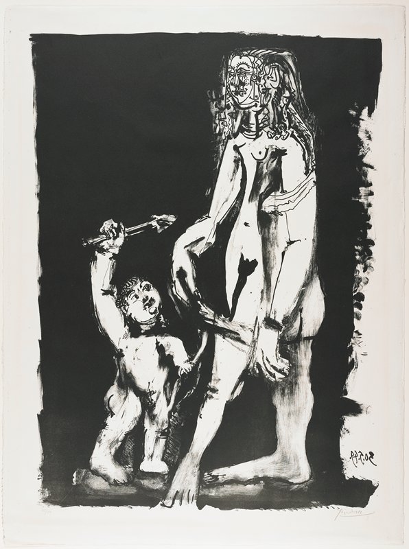 Venus and Cupid, Pablo Picasso, 1949