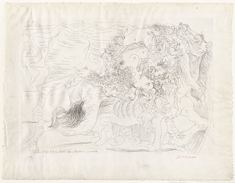 Femme torero. Dernier baiser?, Pablo Picasso, June 12, 1934