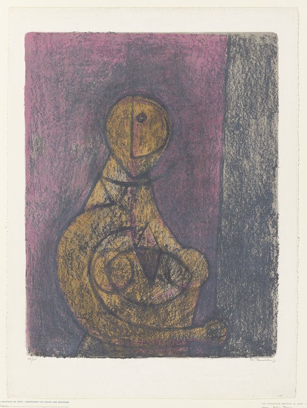 Mujer, Rufino Tamayo, 1959
