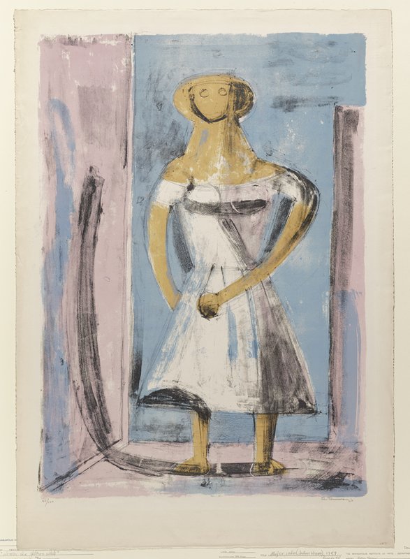 Mujer india, Rufino Tamayo, 1959