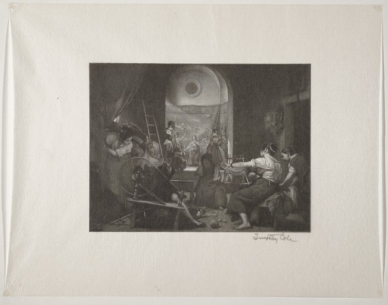 The Spinners, Timothy Cole, 1906