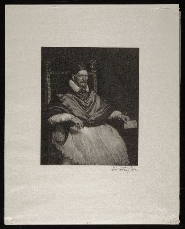 Pope Innocent X, Timothy Cole, 1903
