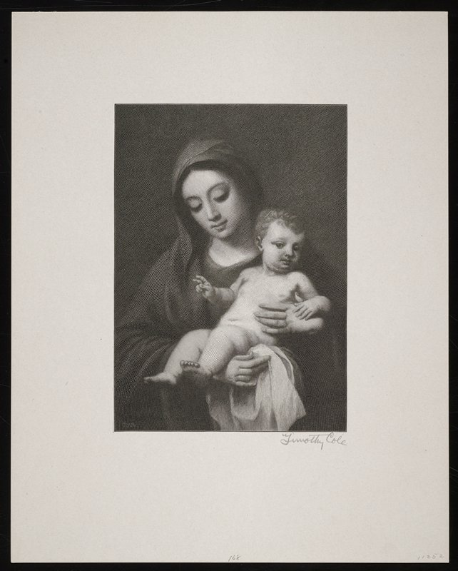 Madonna and Child, Timothy Cole, 1904