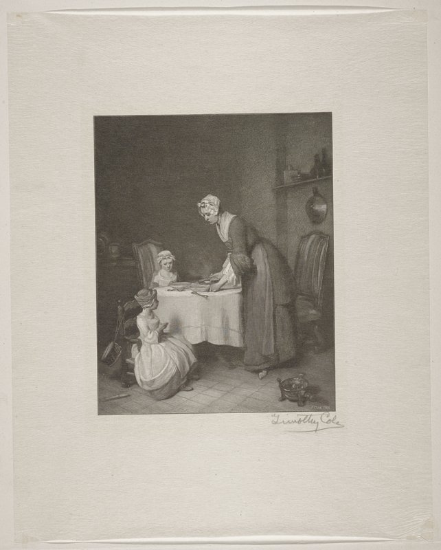 The Blessing, Timothy Cole, 1907