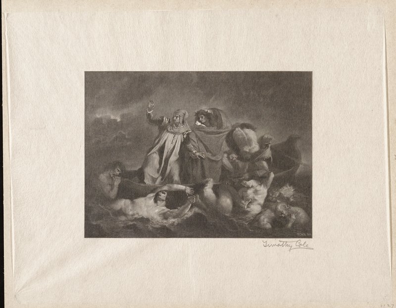 Dante and Virgil, Timothy Cole, 1908