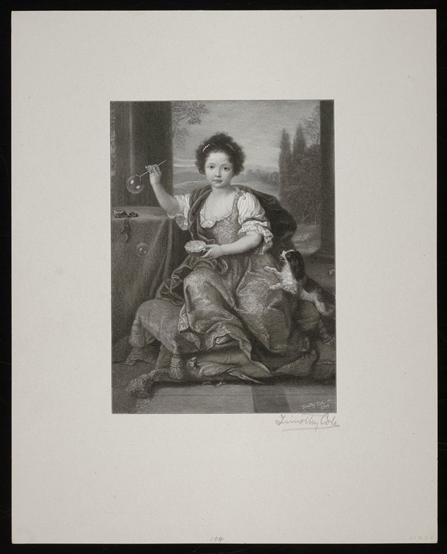 Françoise Marie de Bourbon, Timothy Cole, 1909