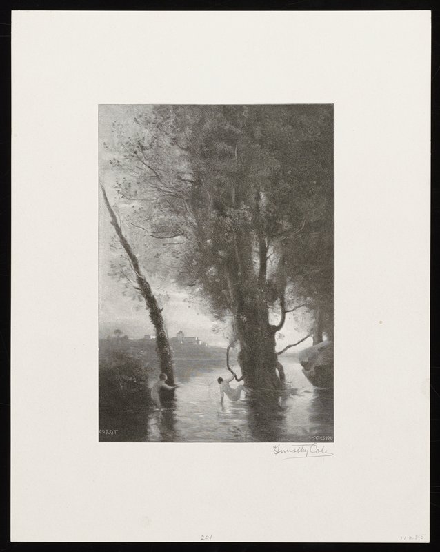 The Bathers, Timothy Cole, 1910