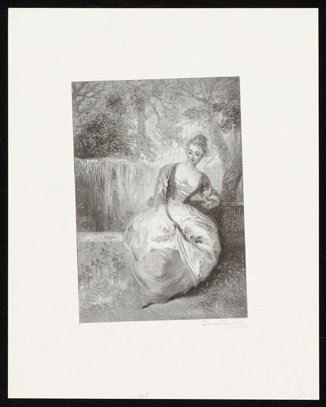 The Lover's Delay, Timothy Cole, 1911