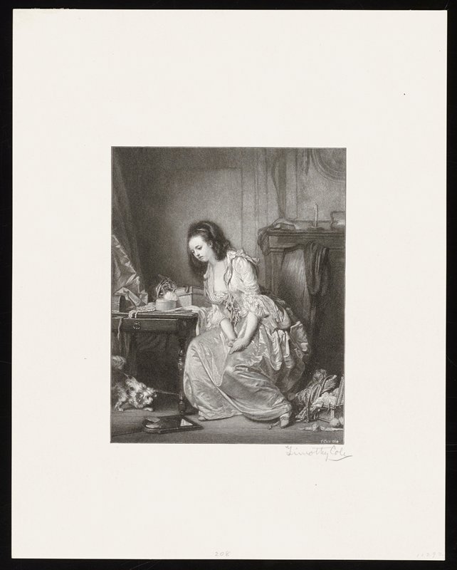 The Broken Mirror, Timothy Cole, 1911