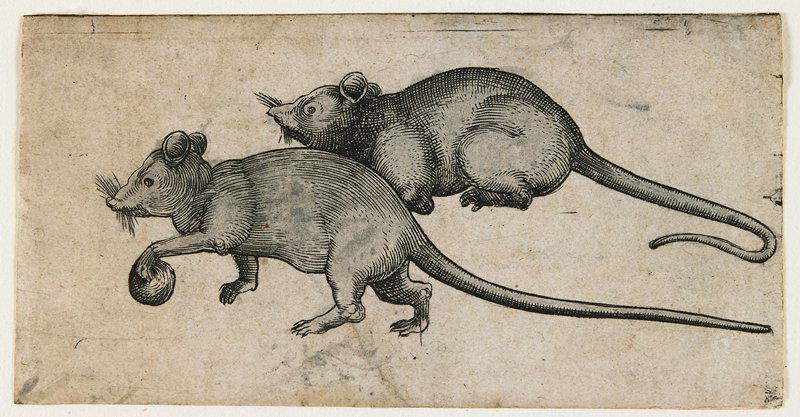 Two Mice, c. 1450–80