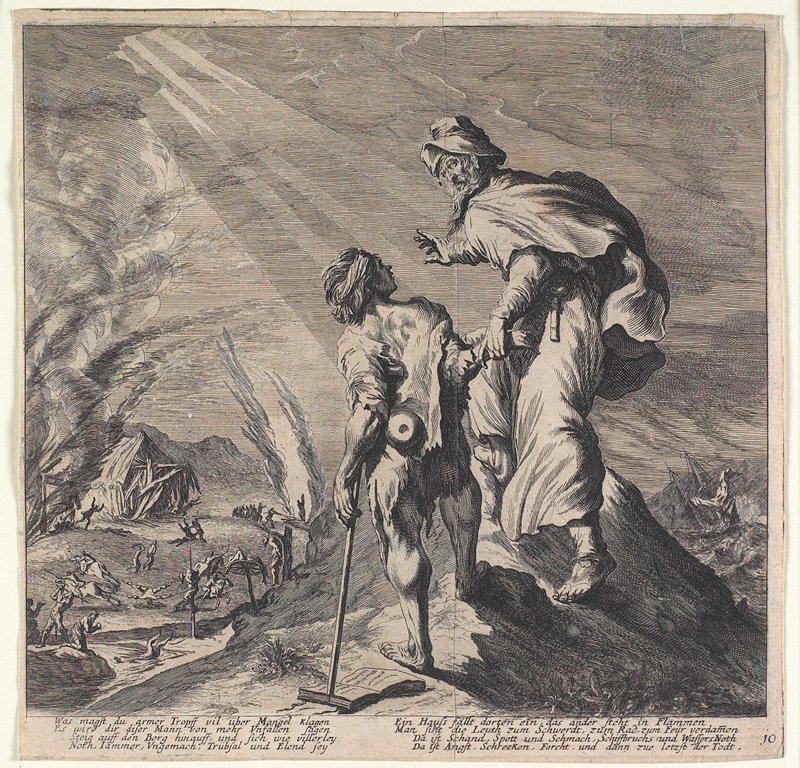 Scene of Pillaging, 18th century
