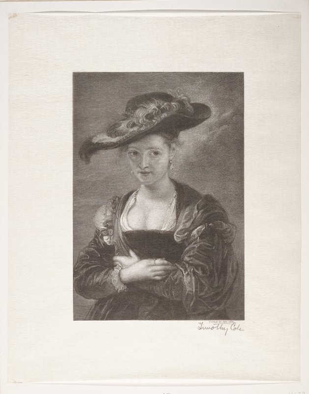 The Straw Hat (Chapeau de Paille), Timothy Cole, 1895