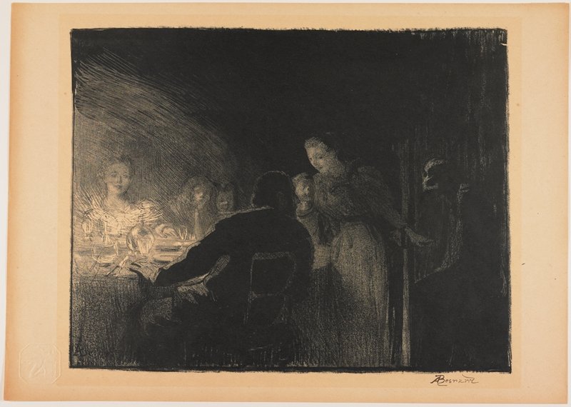 The Visitor, Albert Besnard, 1893
