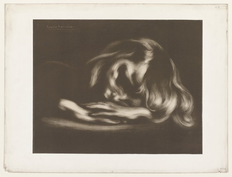 La Sommeil, Eugène Carrière, 1897