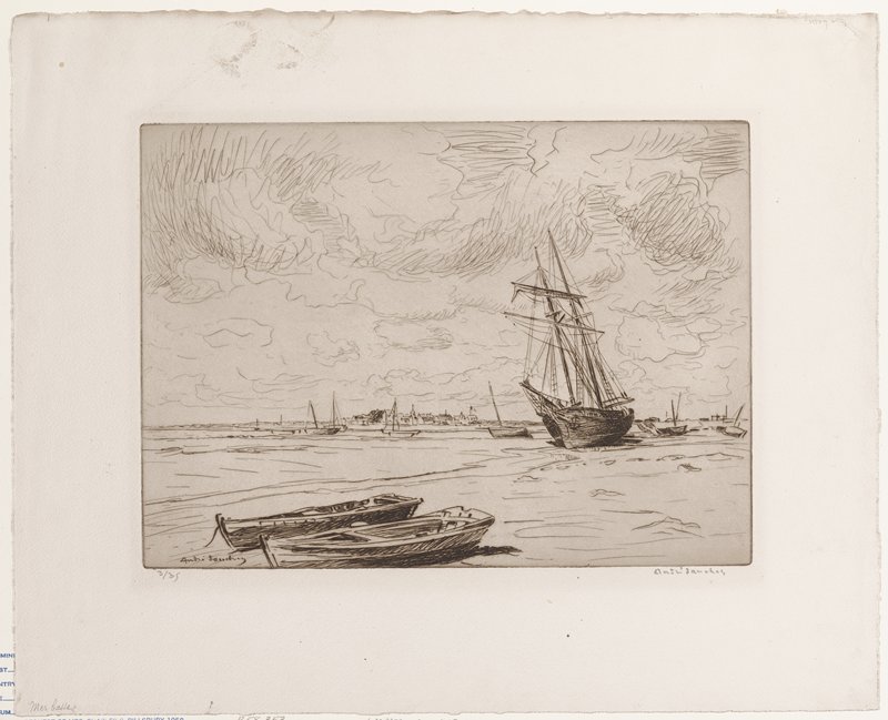 Mer Basse, André Dauchez, 19th century