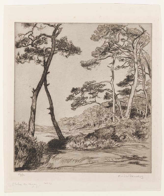 L'Entrée du Kergos, André Dauchez, 1906