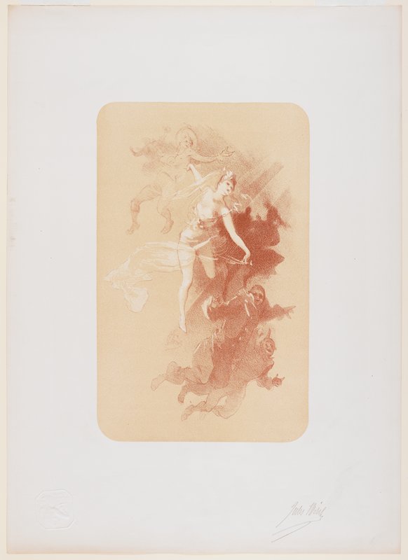 La Danse (Dance), Jules Chéret, 1893