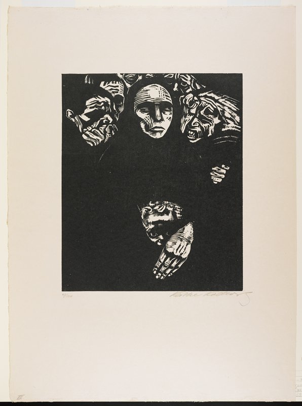The People, Käthe Kollwitz, 1922 (published 1923)