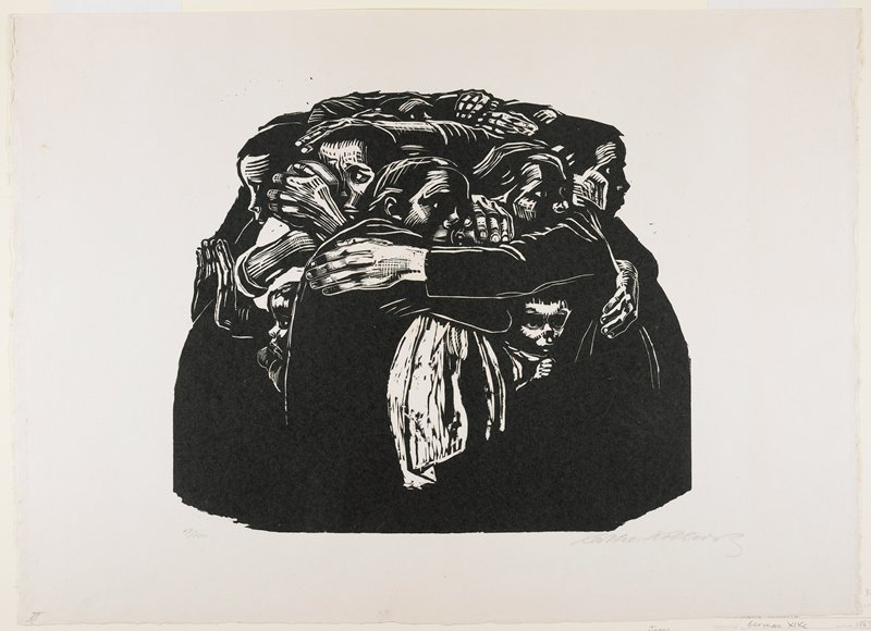 The Mothers, Käthe Kollwitz, 1921–22 (published 1923)