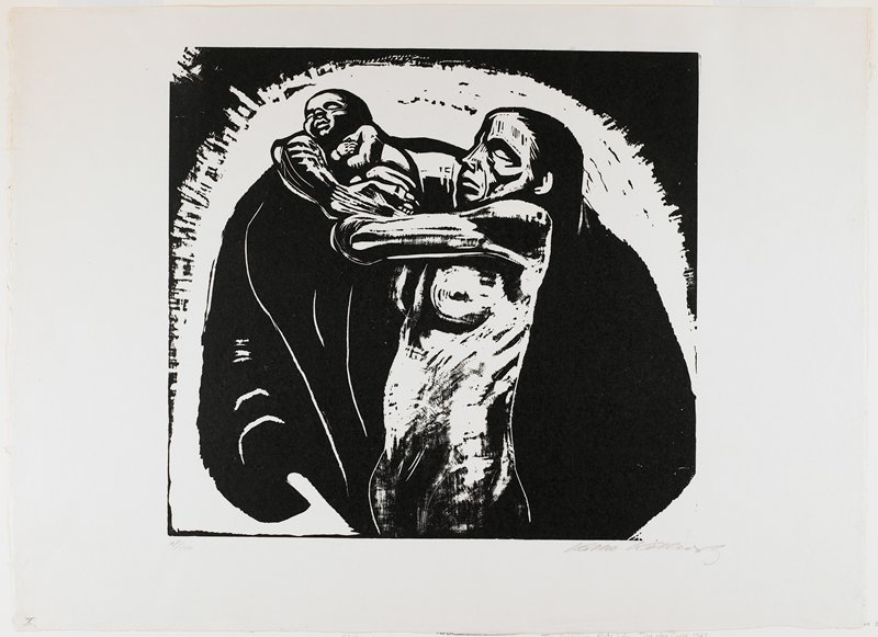 The Sacrifice, Käthe Kollwitz, 1922 (published 1923)