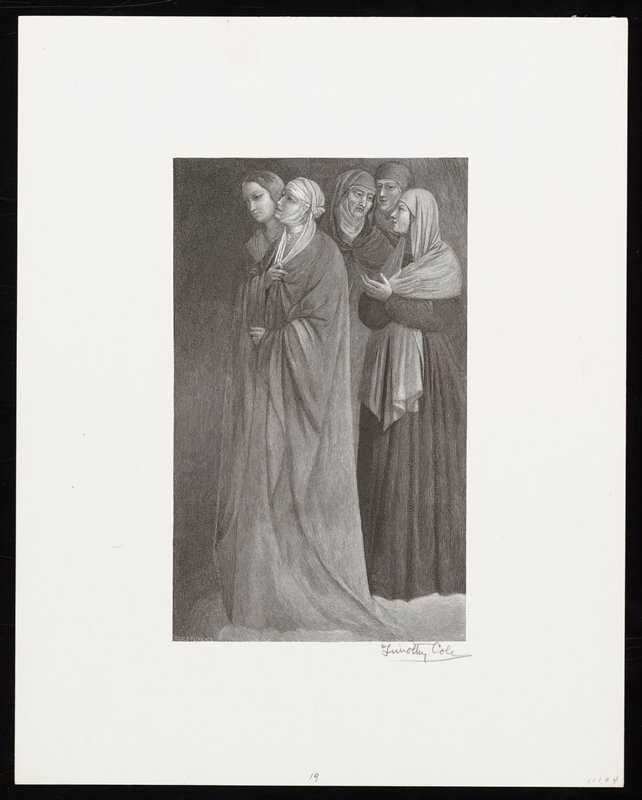 Group (detail from Paradise), Timothy Cole, 1889