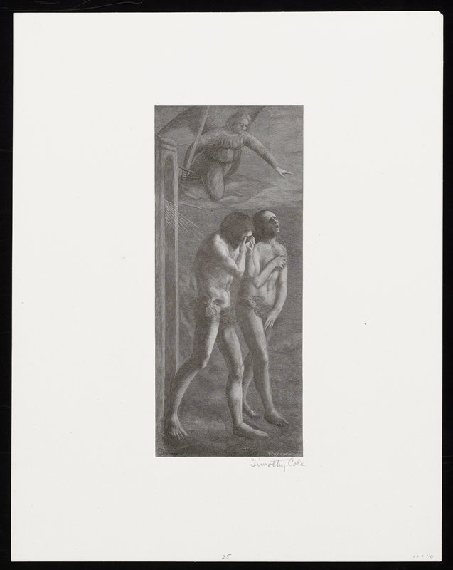 Explusion from Paradise, Timothy Cole, 1889