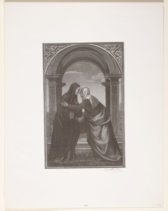 The Visitation, Timothy Cole, 1891