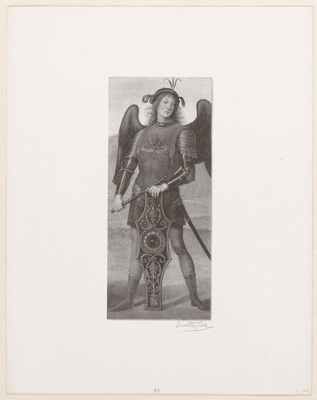 Saint Michael, Timothy Cole, 1891