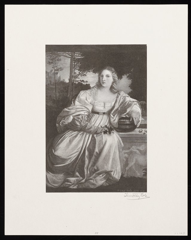 Sacred and Profane Love, Timothy Cole, 1895