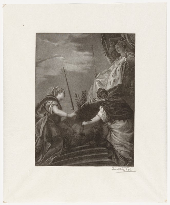 Venice Enthroned, Timothy Cole, 1892