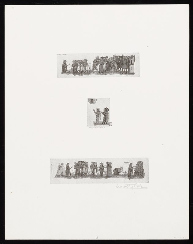 Byzantine Manuscript Illuminations, Timothy Cole, 1888