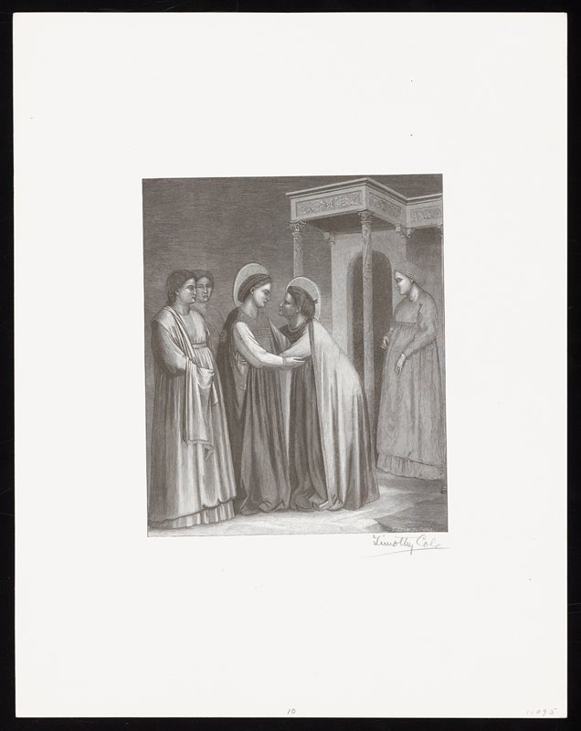 Mary and Elizabeth, Timothy Cole, 1889