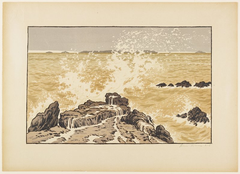 La vague (The Wave), Henri Rivière, 1893