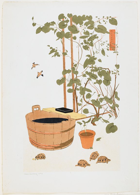 Panneau décoratif (Decorative Panel), Henri Rachou, 1893