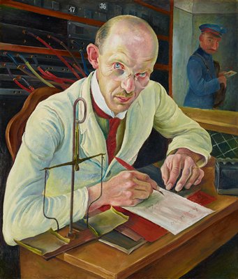 The Telegraph Operator, Albert Birkle, 1927