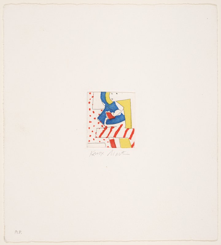 Female Study, Knox Martin, c. 1972