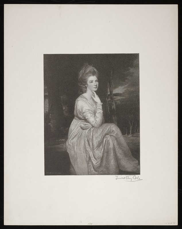 Lady Derby, Timothy Cole, 1898