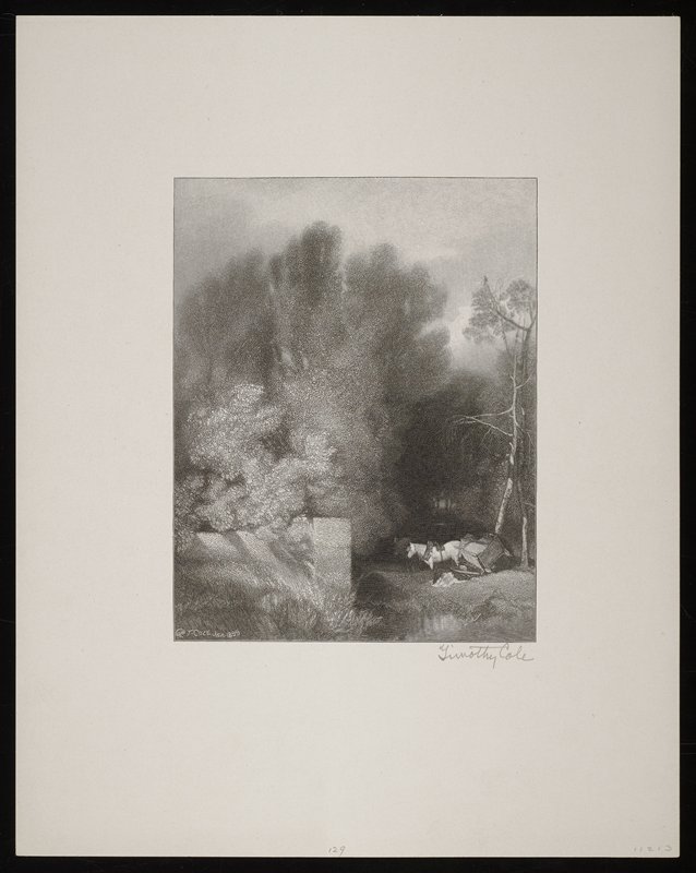 The Breakdown, Normandy, Timothy Cole, 1899