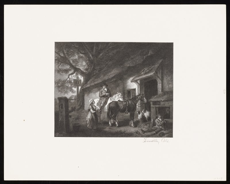 The Halt, Timothy Cole, 1900